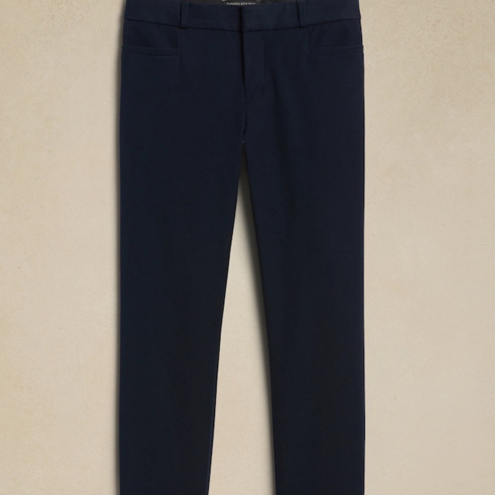 Banana Republic Navy Skinny Pants - Picture 2 of 6
